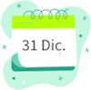 Calendario 31 de diciembre 2026
