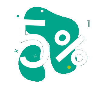 5%