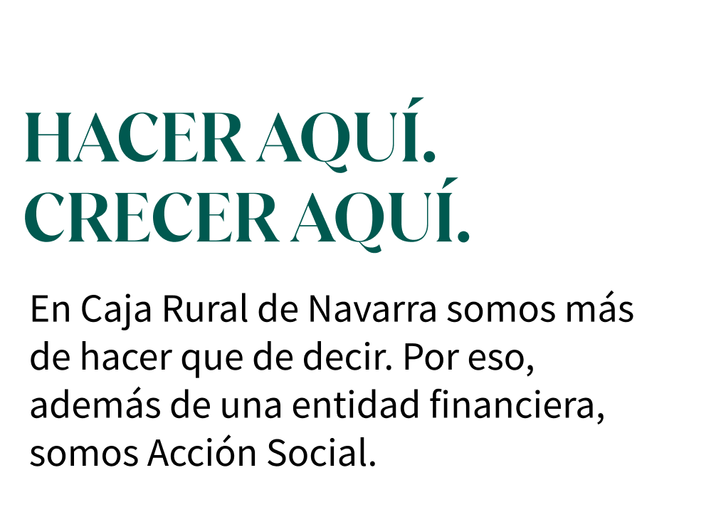 HACER AQUÍ. CRECER AQUÍ.