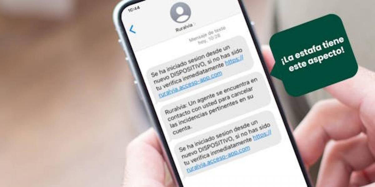 imagen sms fraudulentos